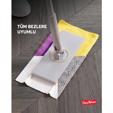 Ceraware Home Care Pratica Click Mop Set El Değmeden Bez Tak Fiyatı