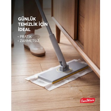 Ceraware Home Care Pratica Click Mop Set El Değmeden Bez Tak Fiyatı
