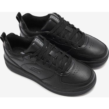 スロースです！ Skechers Sport Court 92 - Illustrious Kadın Siyah Sneakers Fiyatı