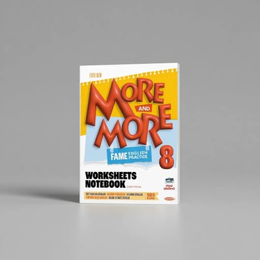Kurmay Yayınları More & More 8 Worksheets Notebook 6. Sınıf Kitabı