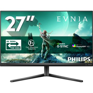 Philips Evnia 27M2N3800A 27 1 Ms 4K 160 Hz - Full Hd 320 Hz Fiyatı