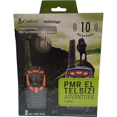 Aselsan PM865 PMR El Telsizi (2'li Set) Fiyatı - Taksit Seçenekleri