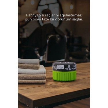Sinep Aqua Green 150 ml Matte Hair Wax Güçlü Doku Etkisi ile Fiyatı
