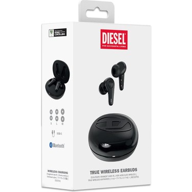 Diesel True Wireless Kablosuz Kulaklık Parlak - Siyah Fiyatı