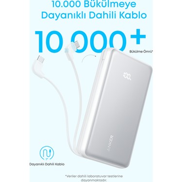 Anker Zolo 20.000MAH Powerbank, 22.5W Hızlı Şarjlı Fiyatı