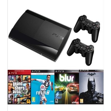 Sony Ps3 Slim 500 GB Oyun Konsolu + 2 Kol + 30 Ana Oyun + Fiyatı