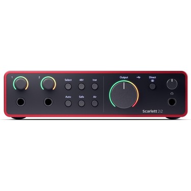 Focusrite Scarlett 2i2 Gen 4 Ses Kartı (MOSC0033) Fiyatı