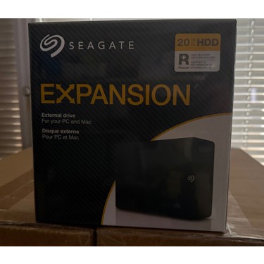 Seagate 20TB USB 3.0 3.5 Desktop Hard Drive STKP20000400 Fiyatı