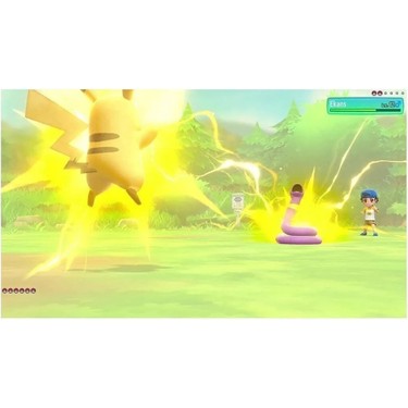 Pokemon Let's Go Pikachu Nintendo Switch Aksiyon Oyunu Spor Fiyatı