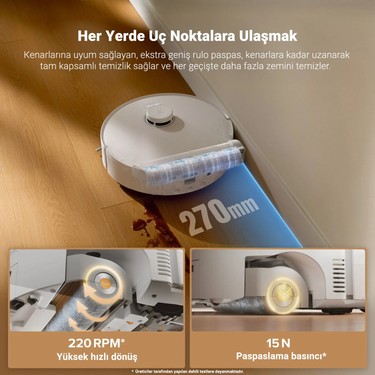 Roborock Qrevo Curv 2 Flow Akıllı Robot Süpürge 20.000 Pa Fiyatı