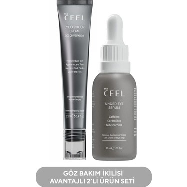 The Ceel Göz Bakım Seti - Morluk ve Torbalanma Karşıtı Göz Fiyatı