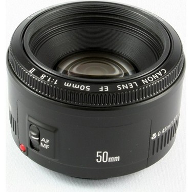 Canon EF 50mm f/1.8 II Objektif Fiyatı, 4.5 Puanı İle