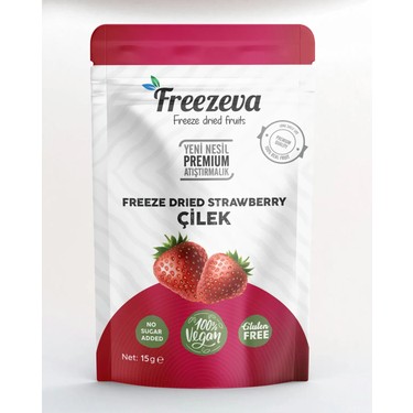 リニューアル濃度up⭐︎CRDP 1ml Strawberry Cough Freezeva Dondurularak Kurutulmuş Çilek 15 gr - Freeze Dried Fiyatı