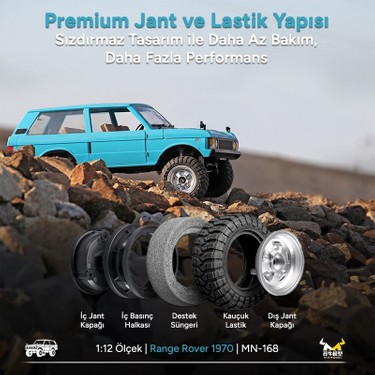 Mn Model MN168 1/12 Range Rover Classic 1970 4WD Crawler Fiyatı