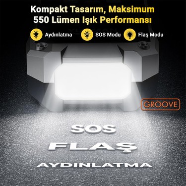 Groove F04 6000A Akü Takviye Cihazı 21800MAH Yüksek Kapasite Fiyatı