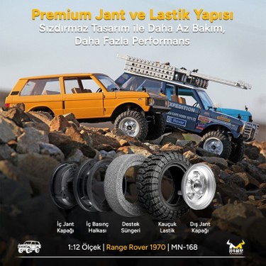 Mn Model MN168 1/12 Range Rover Classic 1970 4WD Crawler Fiyatı