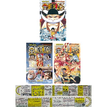 Gerekli Şeyler Yayıncılık One Piece 57-58-59. Ciltler Manga Kitabı