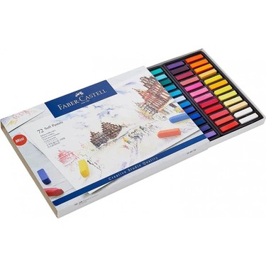 FABER CASTELL パステル72色木箱1960’s‼️ Faber-Castell 72 Renk Soft Pastel Set Yüksek Kalite Toz Fiyatı