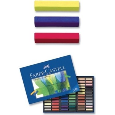 Faber-Castell 72 Renk Soft Pastel Set Yüksek Kalite Toz Fiyatı