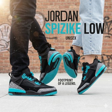 Nike Jordan Spizike Low Gs Unisex Spor Ayakkabı Siyah | Fiyatı