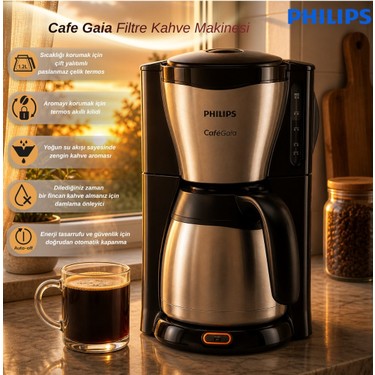 Philips HD7546/20 Cafe Gaia Filtre Kahve Makinesi Fiyatı
