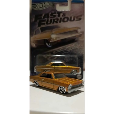 Hot Wheels 1966 Chevy Nova Metal Araba 1/64 Ölçek Fast And Fiyatı