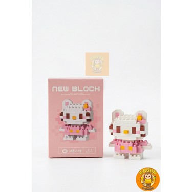 Bricks Hello Kitty Karakter Figürü 3D Yapboz Puzzle Yapı Fiyatı