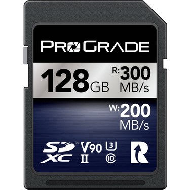 SDカード ProGrade Digital 128GB SDXC UHS-II Prograde Digital 128GB UHS-II SDXC V90 Hafıza Kartı Fiyatı, 4.2