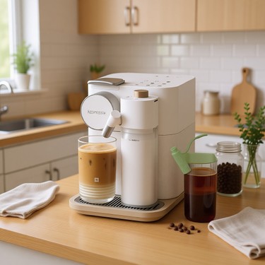 Nespresso F541 Gran Lattissima Beyaz Kahve Köşesi Seti Fiyatı