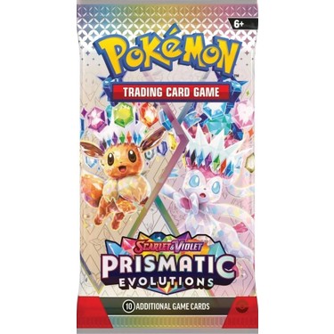 ポケモンカード 151 & Prismatic Evolutions Pokemon Prismatic Evolutions Booster Pack Fiyatı