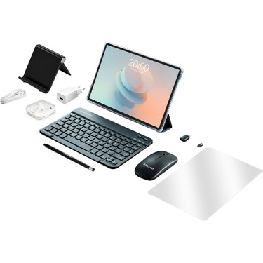 Teclast P30T タブレット 本体 ペン・ース付き Teclast P30T 8/128 GB 10.1 Tablet Gri Klavye+Kılıf+Kalem Fiyatı