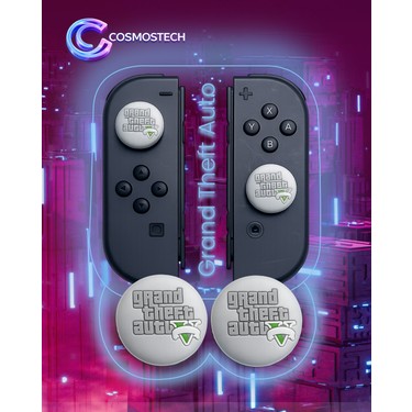 Cosmostech Nintendo Switch Beyaz Joy-Con Analog Başlık Fiyatı