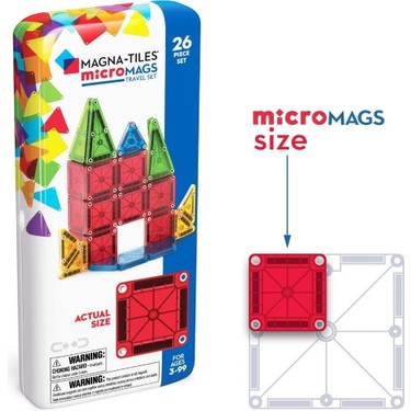 MAGNA-TILES® - Travel Set - Seyahat Seti Manyetik Bloklar - Fiyatı