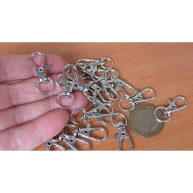 アクセサリー pp Eyfel 50 Adet 10 x 32 mm Paris Kanca Klips Kapama Gemici Fiyatı