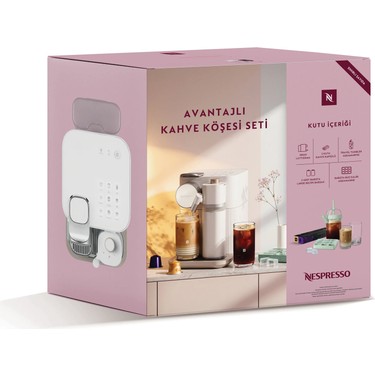 Nespresso F541 Kahve Köşesi Seti, Süt Çözümlü Espresso Kahve Fiyatı