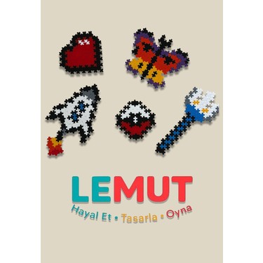 松村1 Lemut Blockland 400 Parça ( Kutusuz ) Pixel Yaratıcı Tasarım Fiyatı