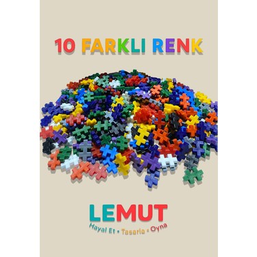 Lemut Blockland 400 Parça ( Kutusuz ) Pixel Yaratıcı Tasarım Fiyatı