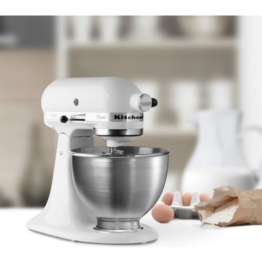 KitchenAid Classic 4,3 L Stand Mikser 275 W Güç ve Beyaz Fiyatı