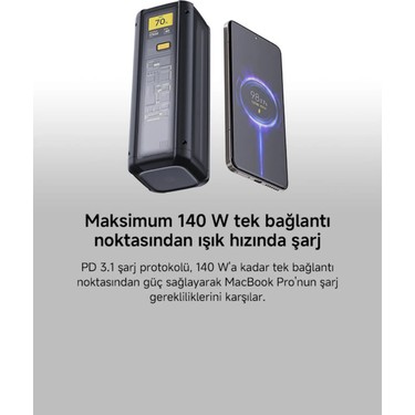 Xiaomi Power Bank 25000 Mah 212W Hypercharge Siyah Yüksek Fiyatı
