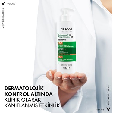 Vichy Dercos 2'si 1 Arada 390ML Kepek Karşıtı & Nemlendirici Fiyatı