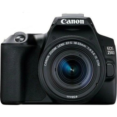 Canon EOS 250D 24.1MP Fotoğraf Makinesi 18-55MM III Lens Fiyatı