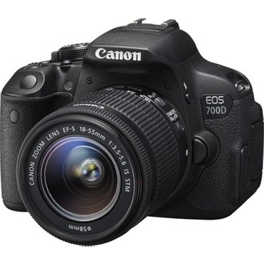 Canon Eos 700D 18-55 IS STM DSLR Fotoğraf Makinesi 5184 x Fiyatı
