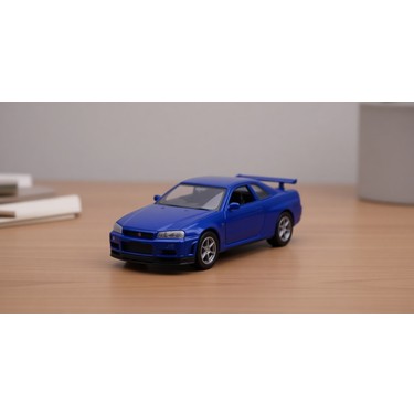 Welly 1:32 Ölçekli Nissan Skyline GTR R34 Metal Gövdeli Çek Fiyatı