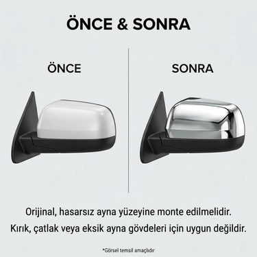 Servet Dizayn Oto FORD FOCUS 1 1998-2005 AYNA KAPAĞI Fiyatı
