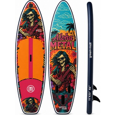 米軍海軍DOLPHIN SPINE BOARD救命ボード希少品 Greenmall Aloha Metal Şişme SUP Board / Paddle Board 330 cm Fiyatı