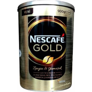 Nestle Nescafe Gold Teneke Signature 900gr 12456216 Fiyatı