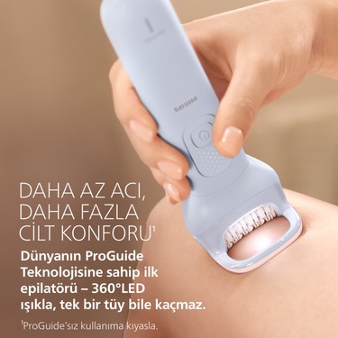 Philips Epilator 8000 Serisi Kablosuz Epilatör; Islak ve Fiyatı