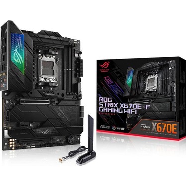 Asus Rog Strix X670E-F Gaming Wi-Fi Amd Am5 Ddr5 Atx Anakart Fiyatı