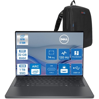 Dell Xps 14 Core Ultra X7 358H 32GB 1tb SSD Intel Arc B390 Fiyatı