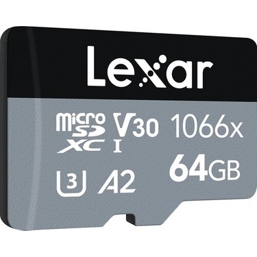 Lexar 64GB MicroSDXC Hafıza Kartı UHS-I 1066X Profesyonel Fiyatı